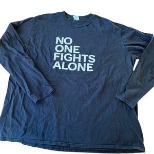 Men’s 3 XL Long sleeve crewneck cotton T-shirt